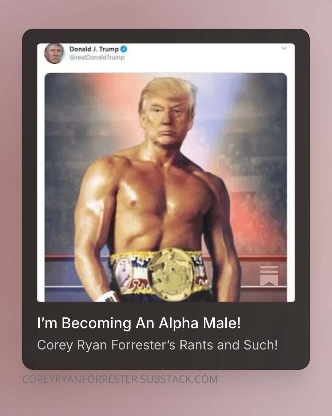 Corey Ryan Forrester’s Rants and Such!