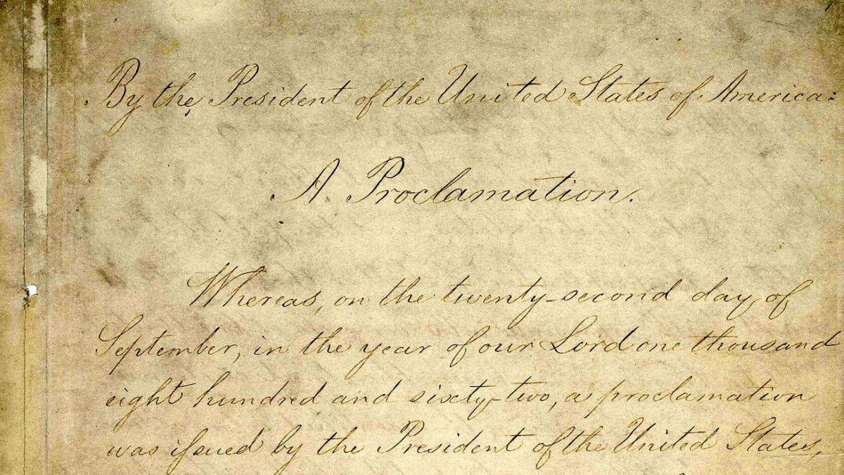 January 1, 1863: The Emancipation Proclamation episode artwork