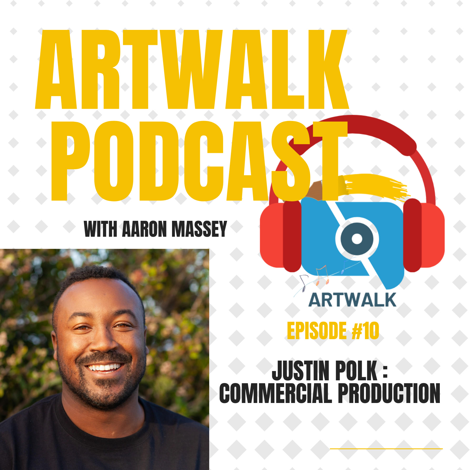 ArtWalk Podcast: (Ep #10) Justin Polk : Commercial Production & That Counting Crows Story episode artwork
