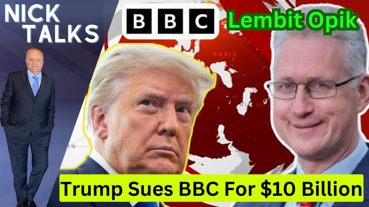 SHOCK: President Trump Hits BBC with $10 BILLION Lawsuit – Fake News Exposed?!