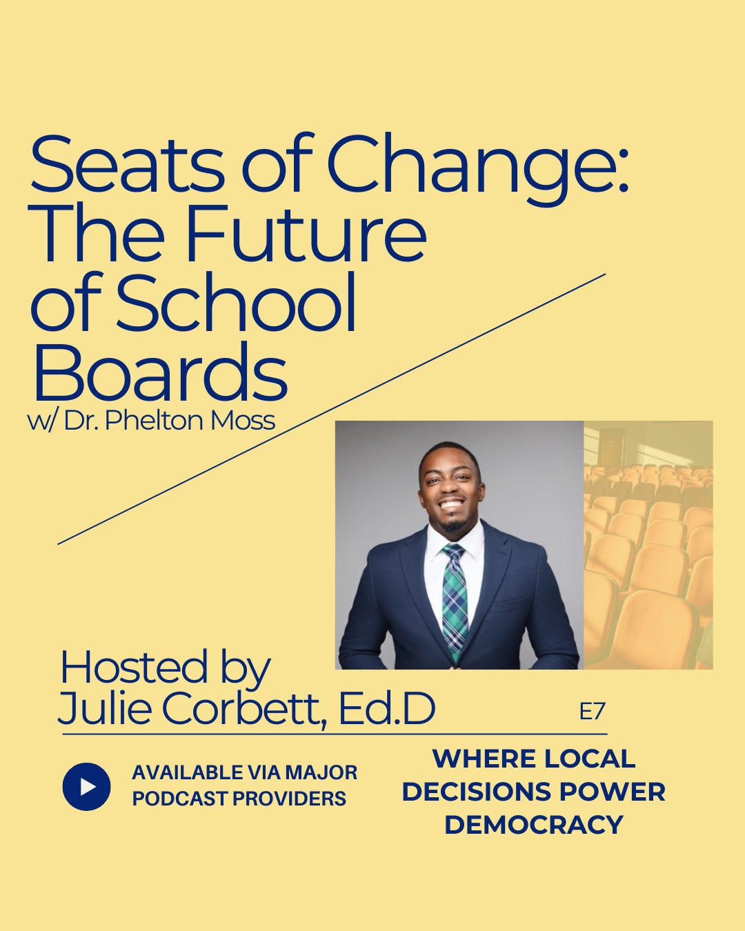 Translating education and policy experience to board service with Dr. Phelton Moss 