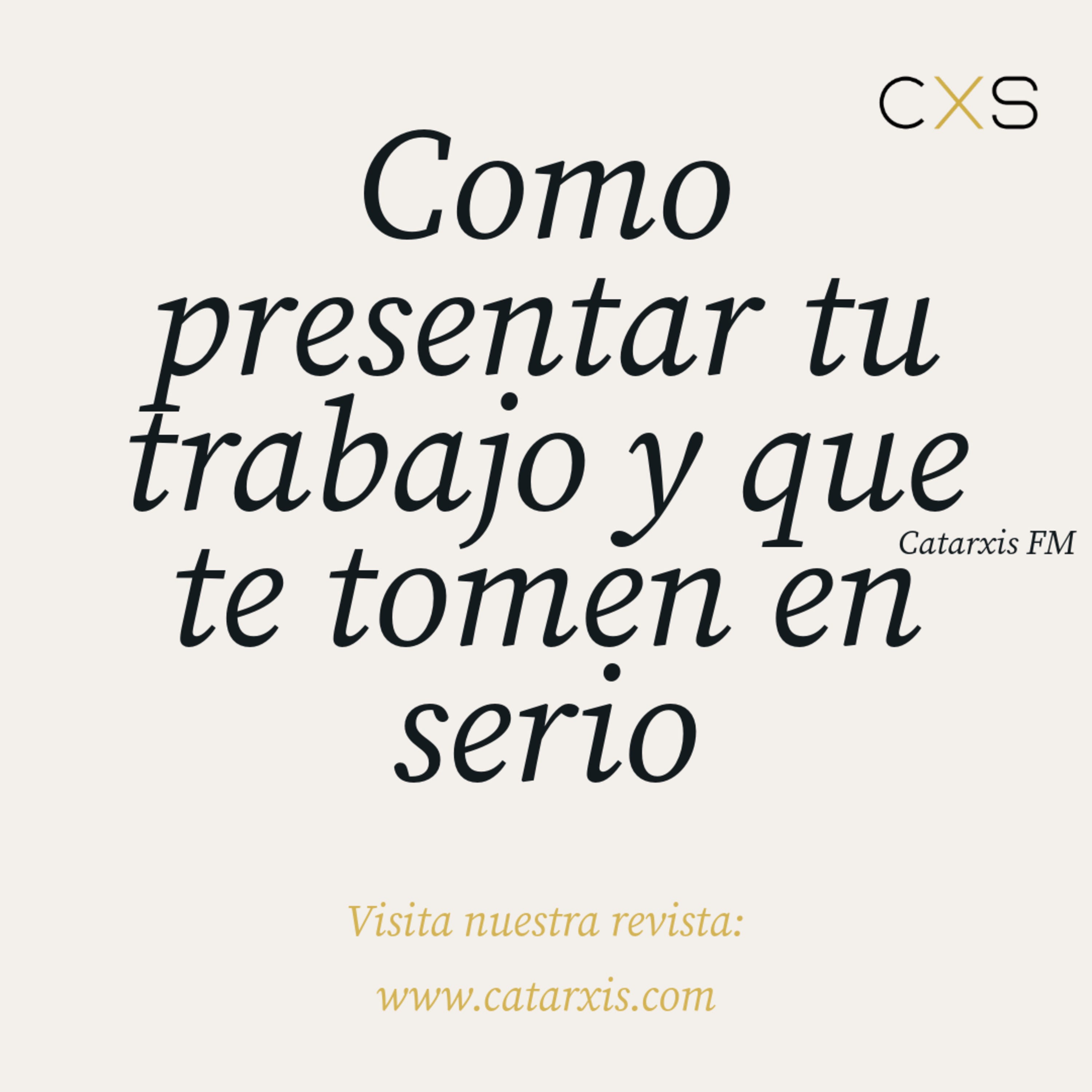 Portada de Catarxis  [Magazine] Podcast