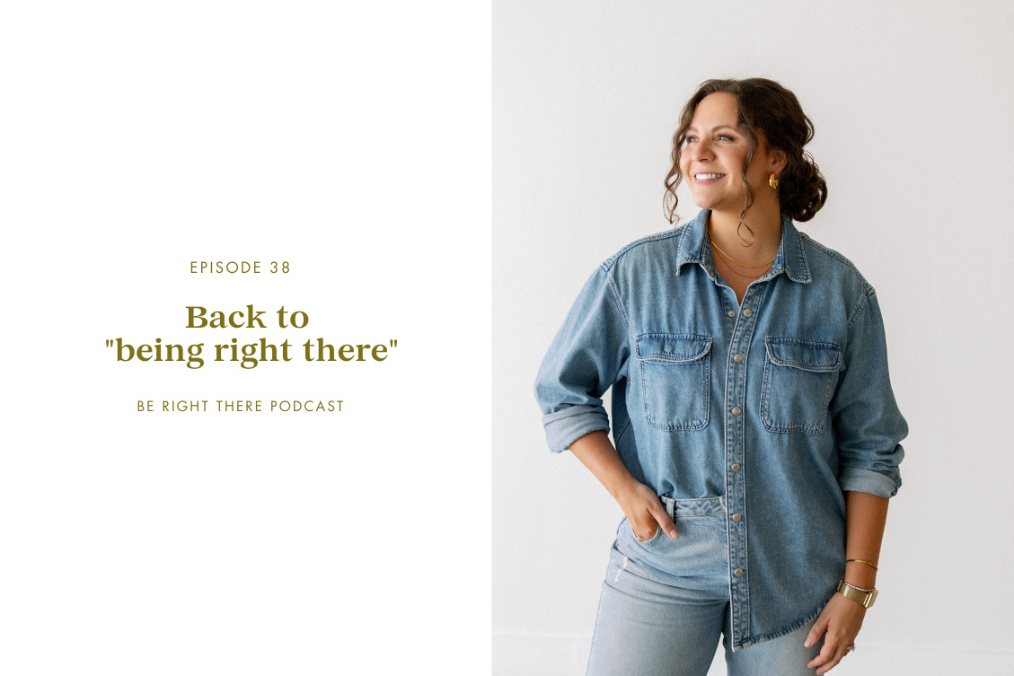 38. Back to "being right there" episode artwork