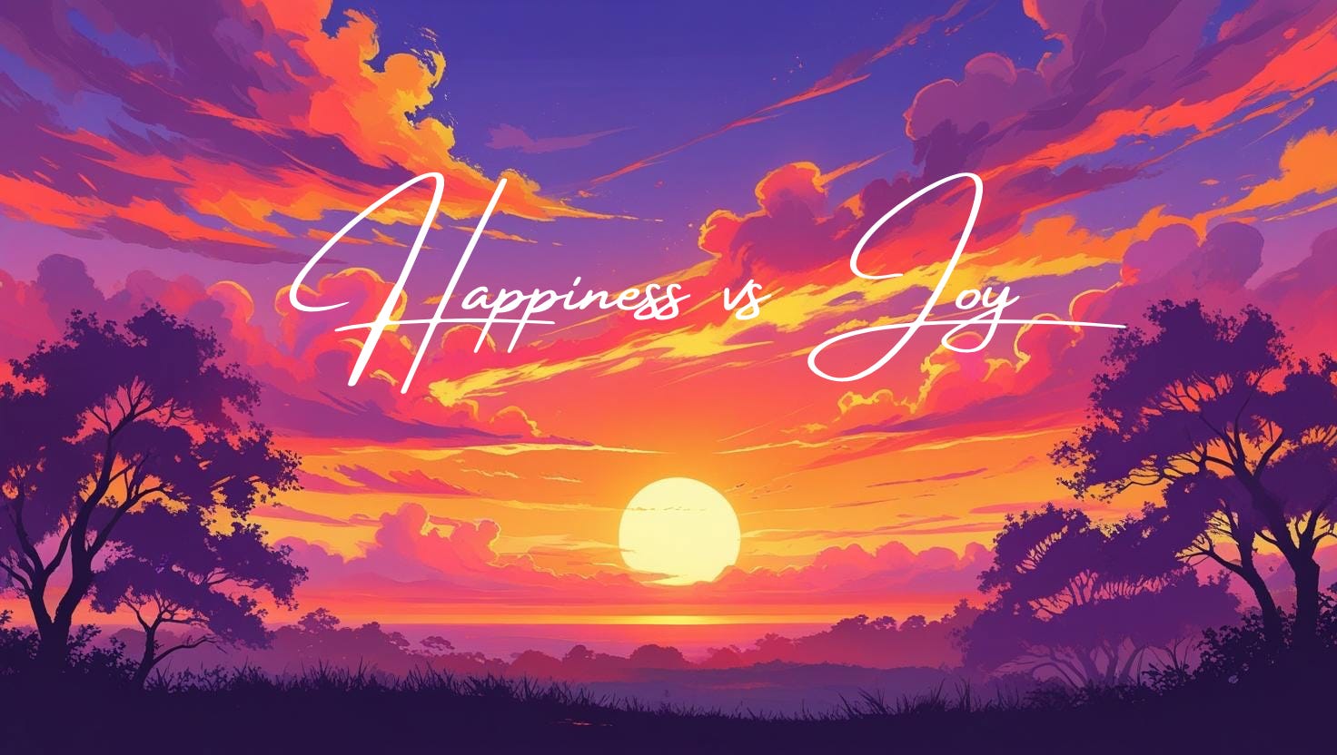 Happiness vs Joy
