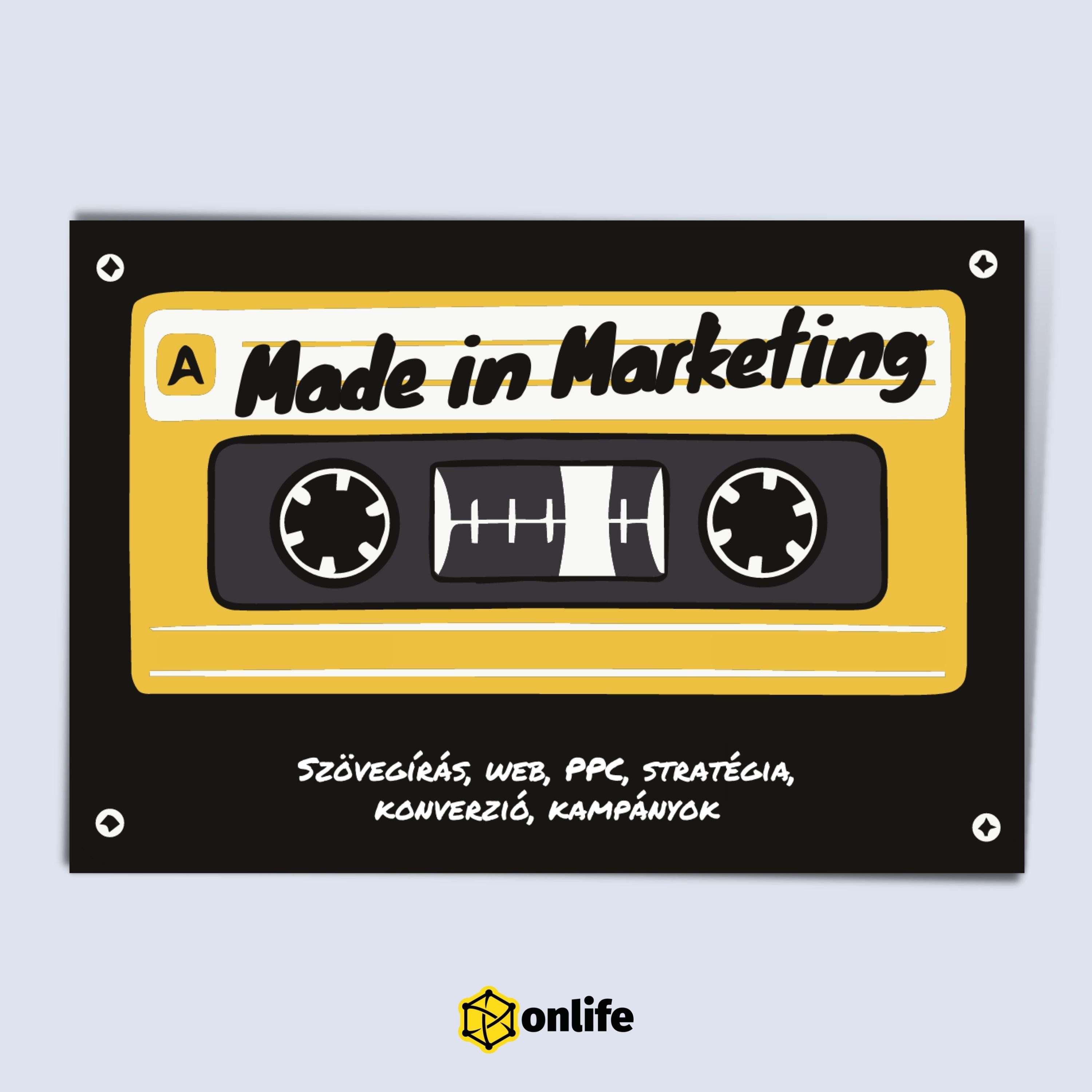 Made in Marketing | Szövegírás, kampányok, stratégia, web