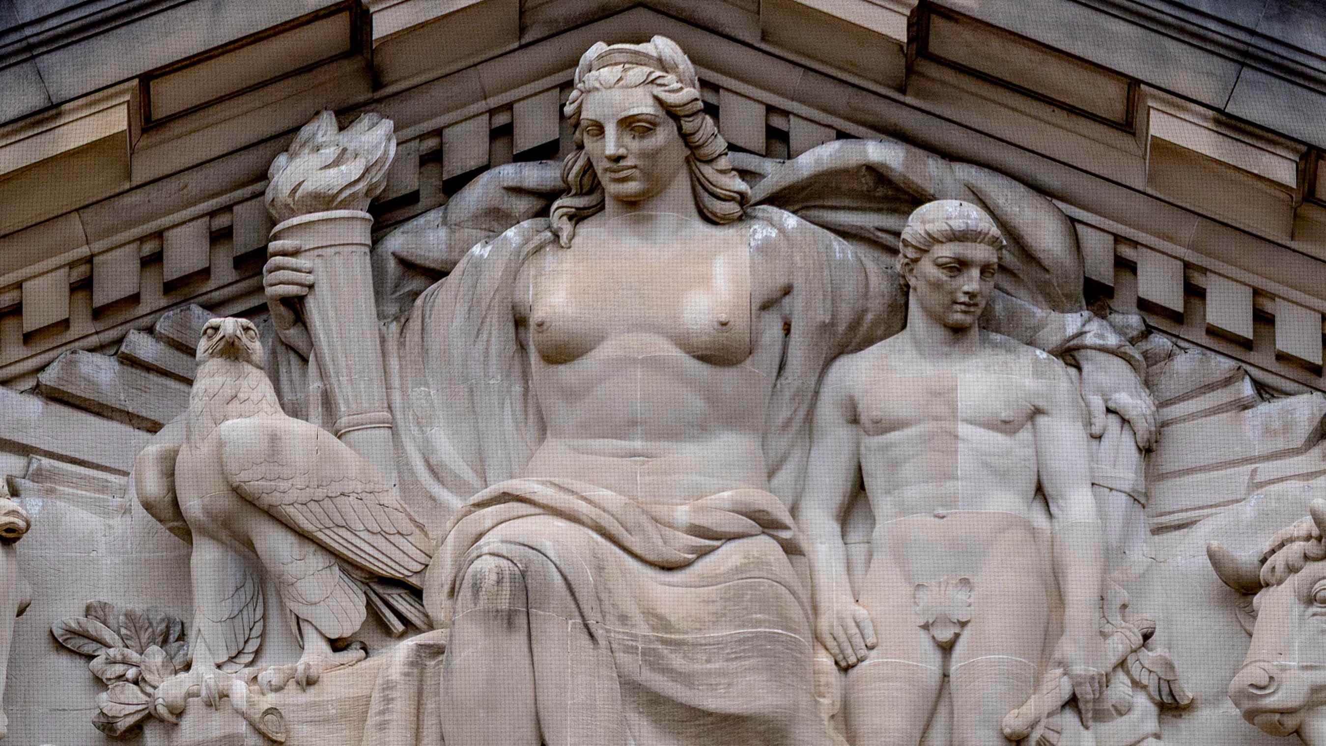 Bots React to the Mellon Auditorium Pediment episode artwork