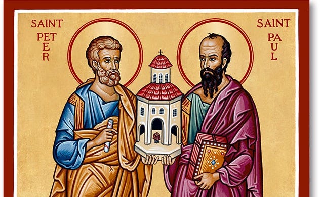 Feast of Ss. Peter and Paul: Alternate Lectionary Feast of Ss. Peter and Paul: Alternate Lectionary