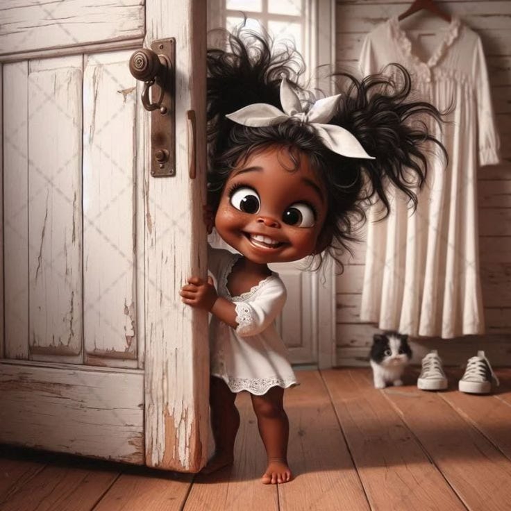 In the Sunroom with Aliyah