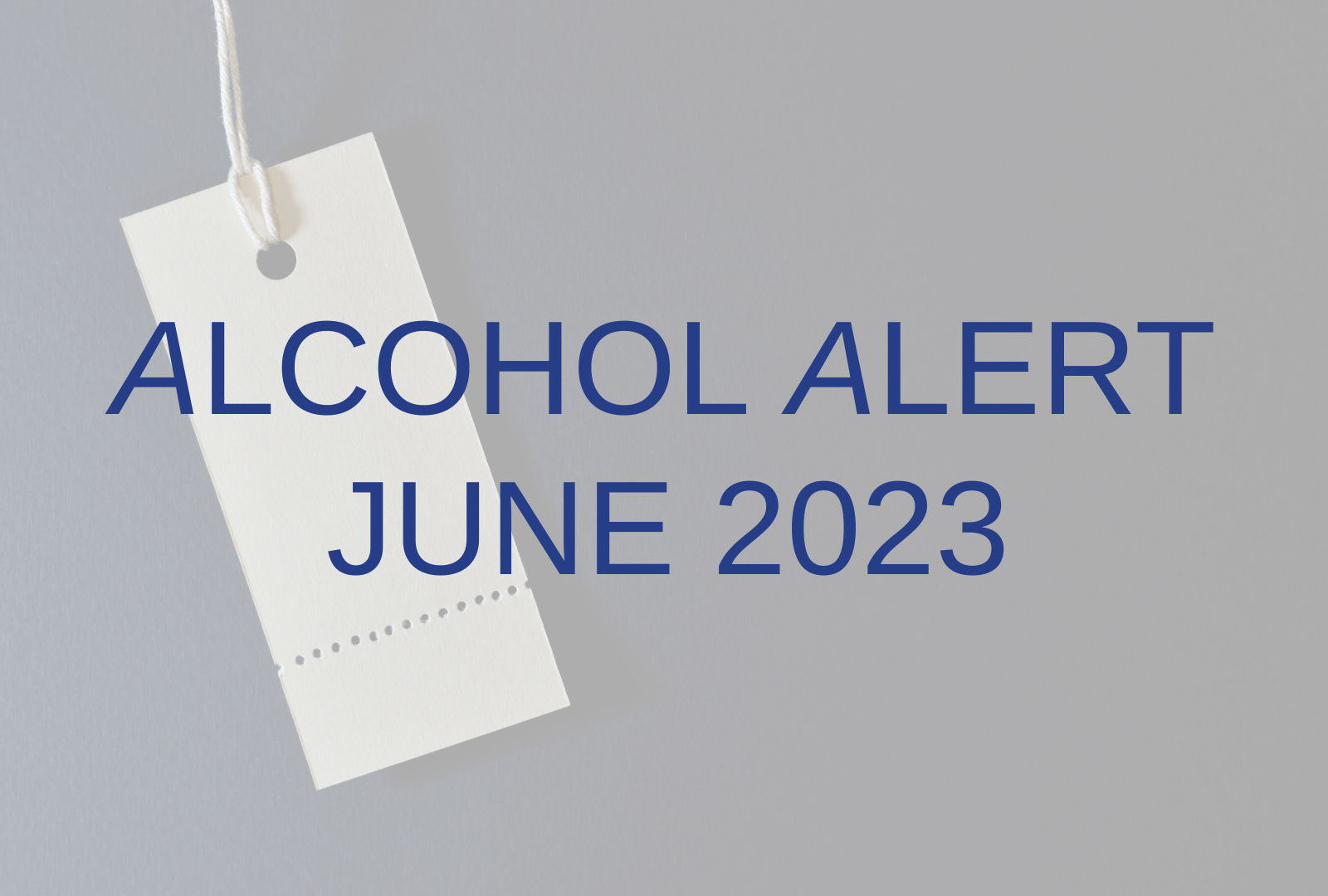 Alcohol Alert - June 2023 episode artwork