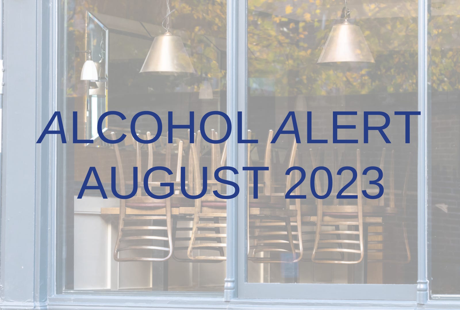 Alcohol Alert - August 2023 episode artwork
