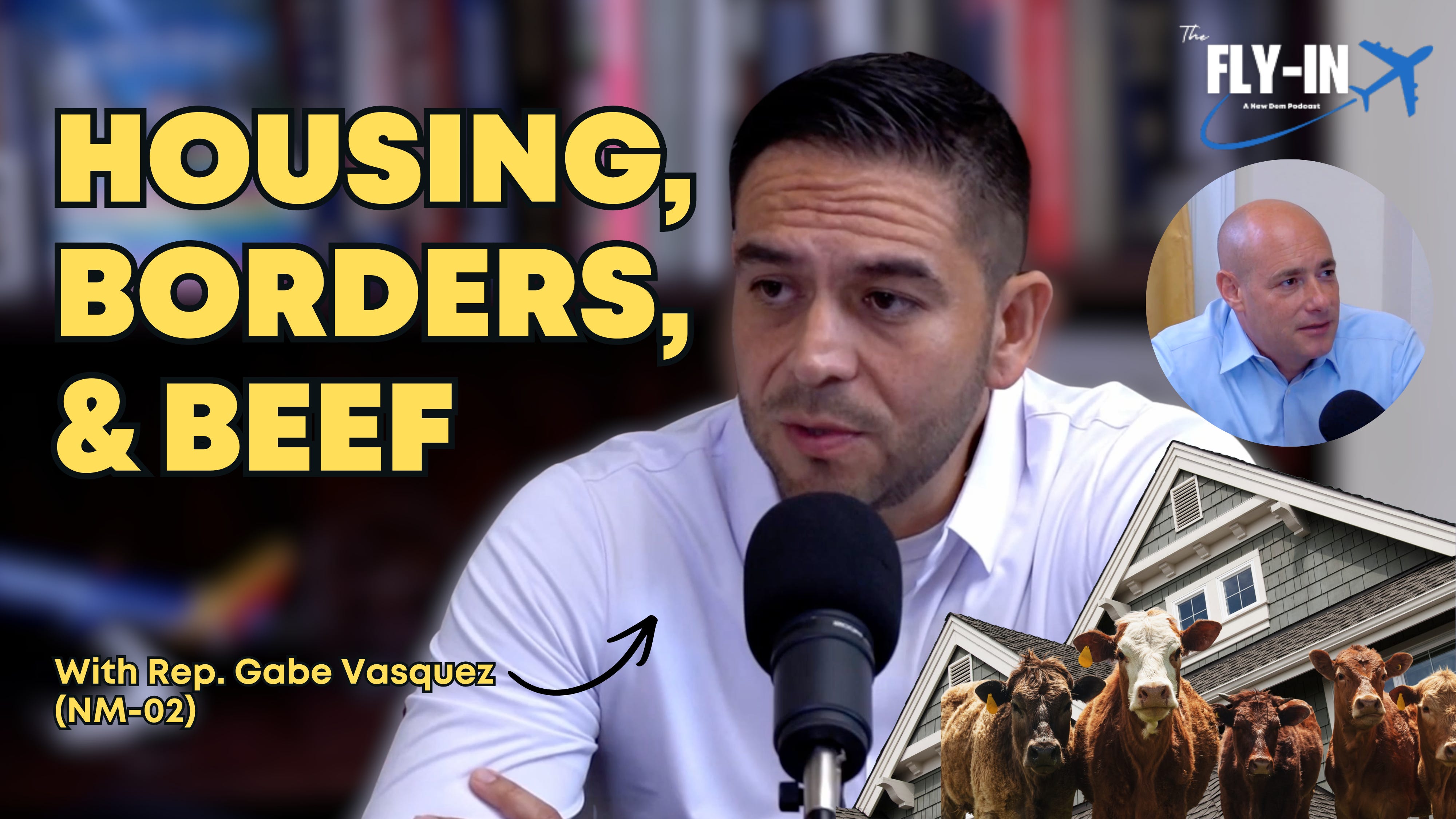 The Fly-In | Housing, Borders, and Beef with Rep. Gabe Vasquez episode artwork