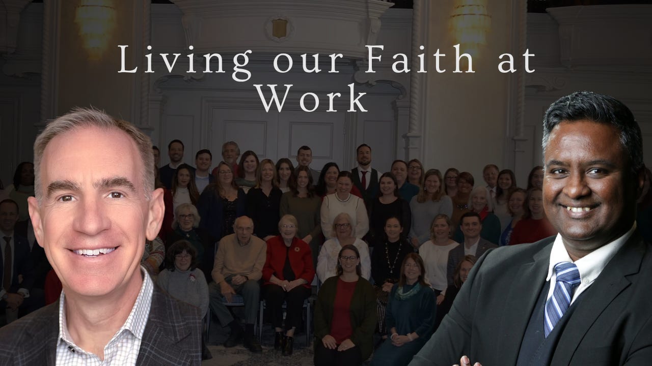 Living our Faith at Work  episode artwork