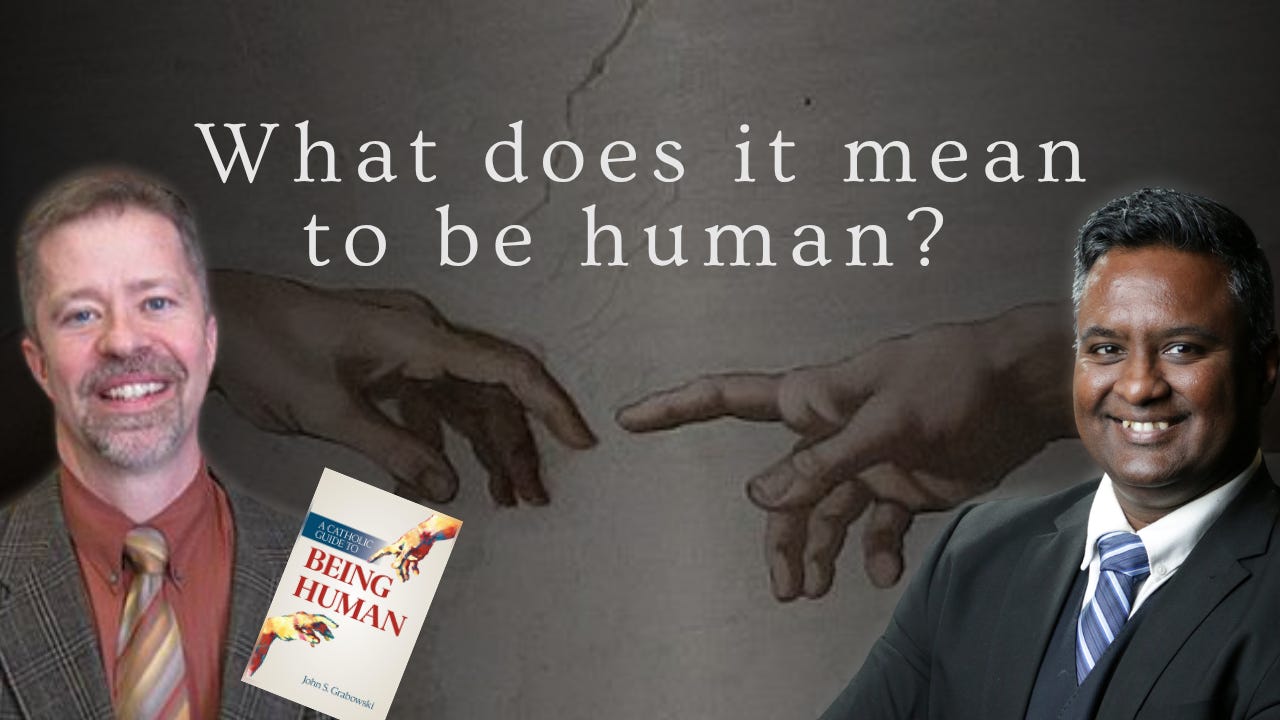 What does it mean to be human?  episode artwork