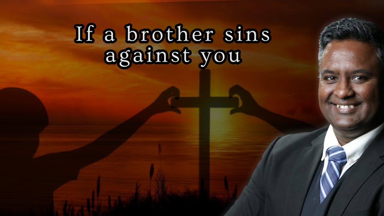If a brother sins against you episode artwork