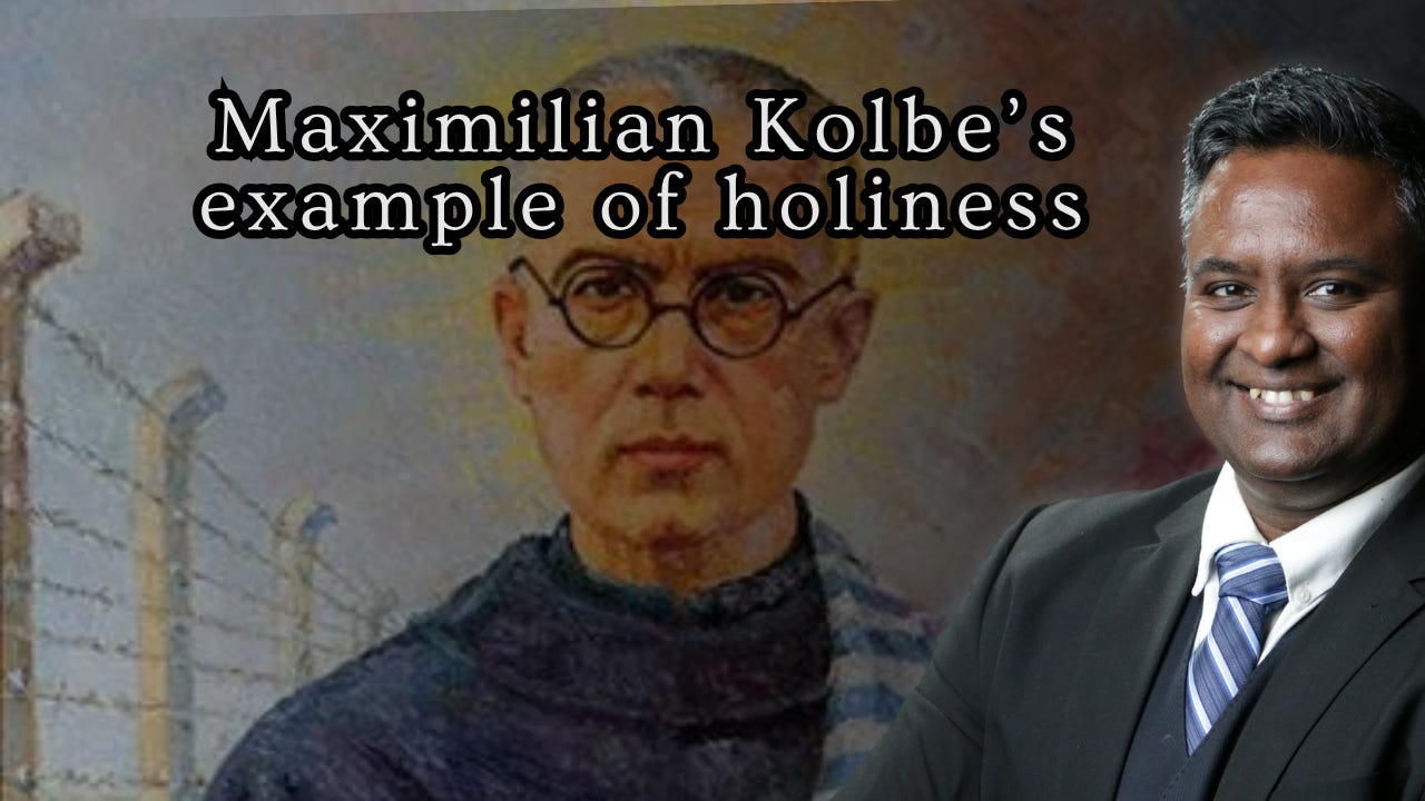 Maximilian Kolbe’s example of holiness episode artwork