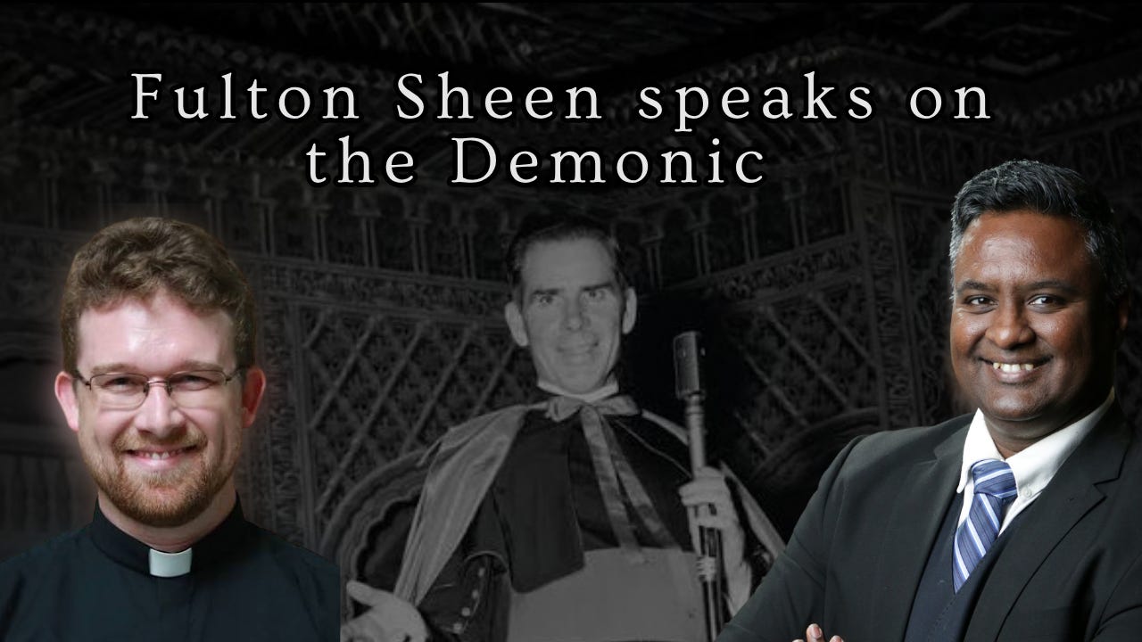 Fulton Sheen speaks on the Demonic  episode artwork