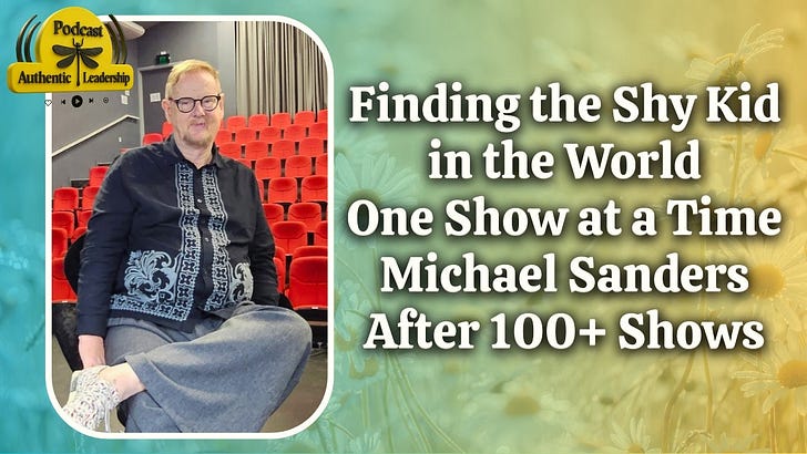 Finding the Shy Kid in the World — One Show at a Time | Michael Sanders After 100+ Shows