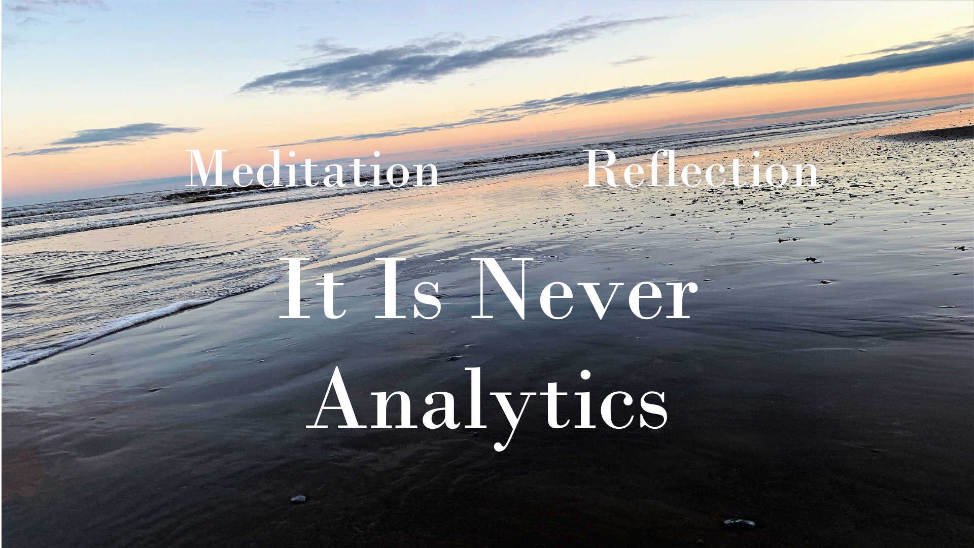 It Is Never Analytics episode artwork