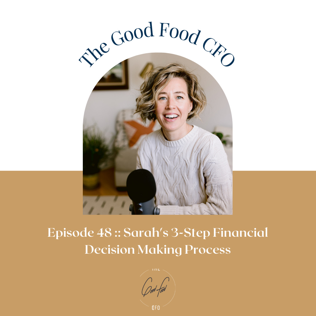 Sarah's 3-Step Financial Decision Making Process episode artwork