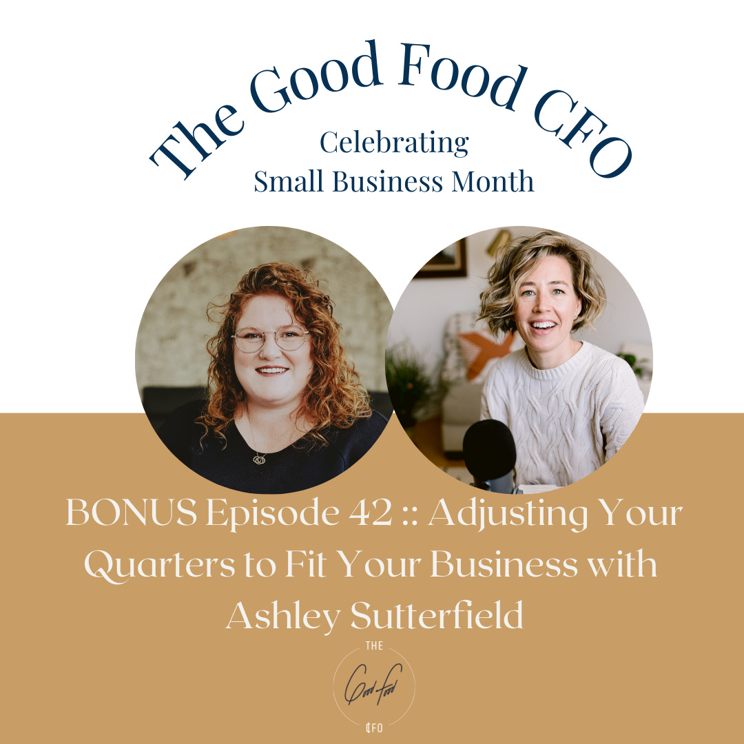 Adjusting Your Quarters to Fit Your Business with Ashley Sutterfield episode artwork