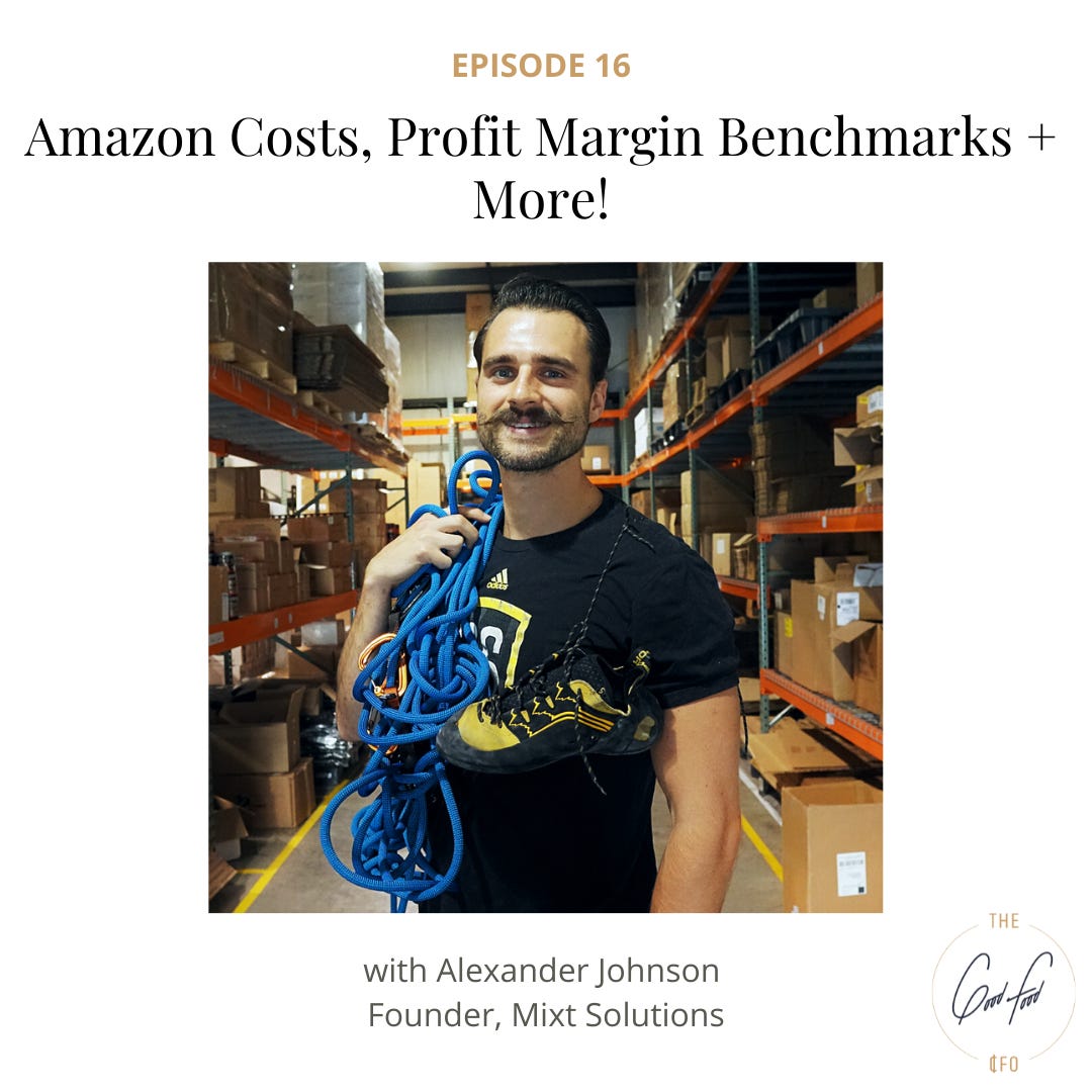 Amazon Costs, Profit Margin Benchmarks + More! episode artwork