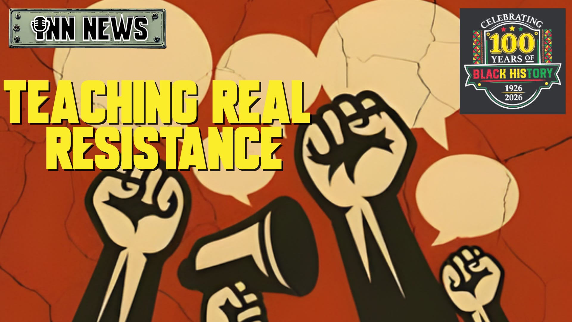 Teaching Real Resistance in Black history month episode artwork