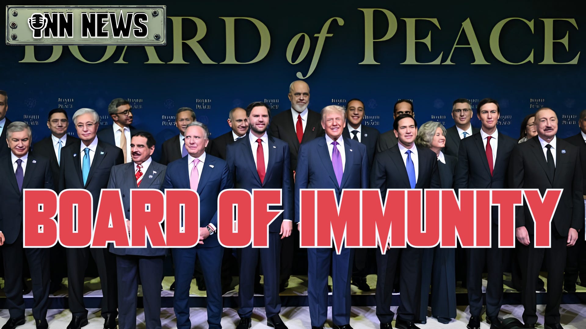 Trump's Board of Immunity episode artwork