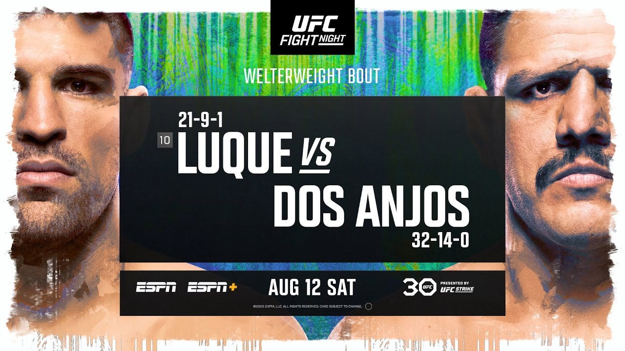 UFC Vegas 78: Luque vs. RDA | Full Card Breakdown