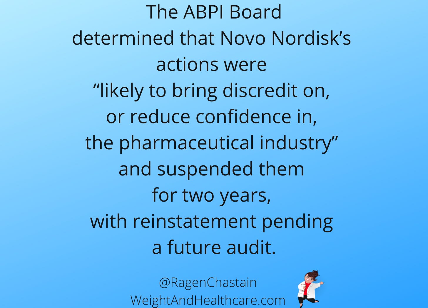Novo Nordisk (Finally) Faces Some Consequences for Their Deceptive Marketing Tactics - Part 1