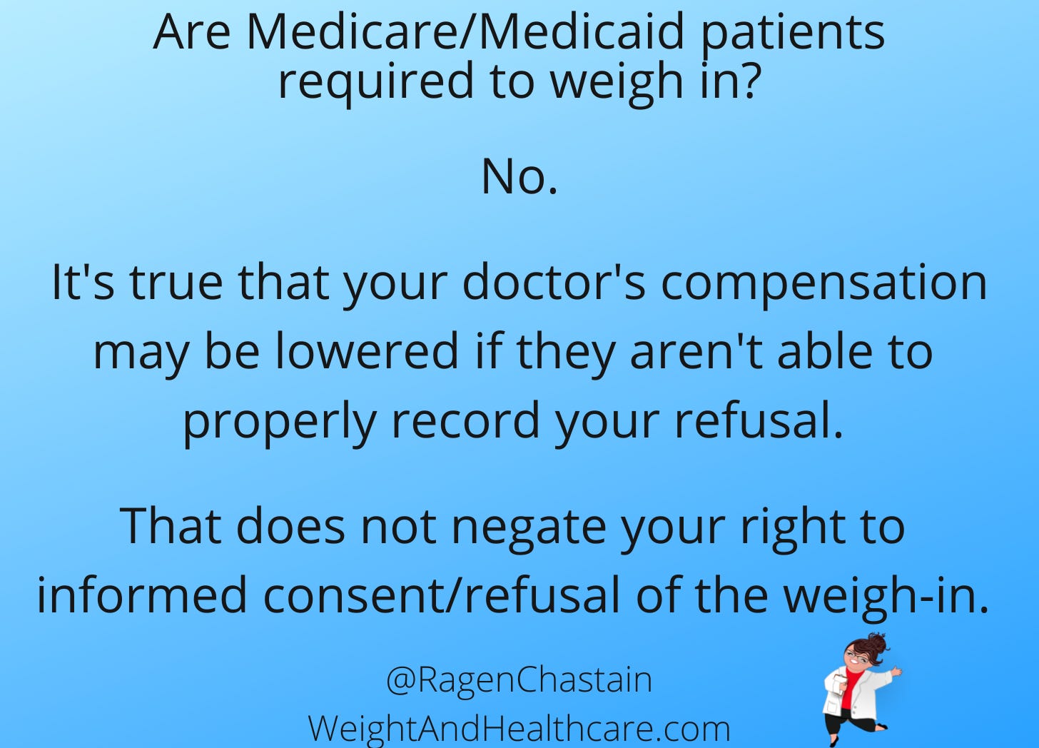 Are Medicare and Medicaid Patients Required to Weigh-In?