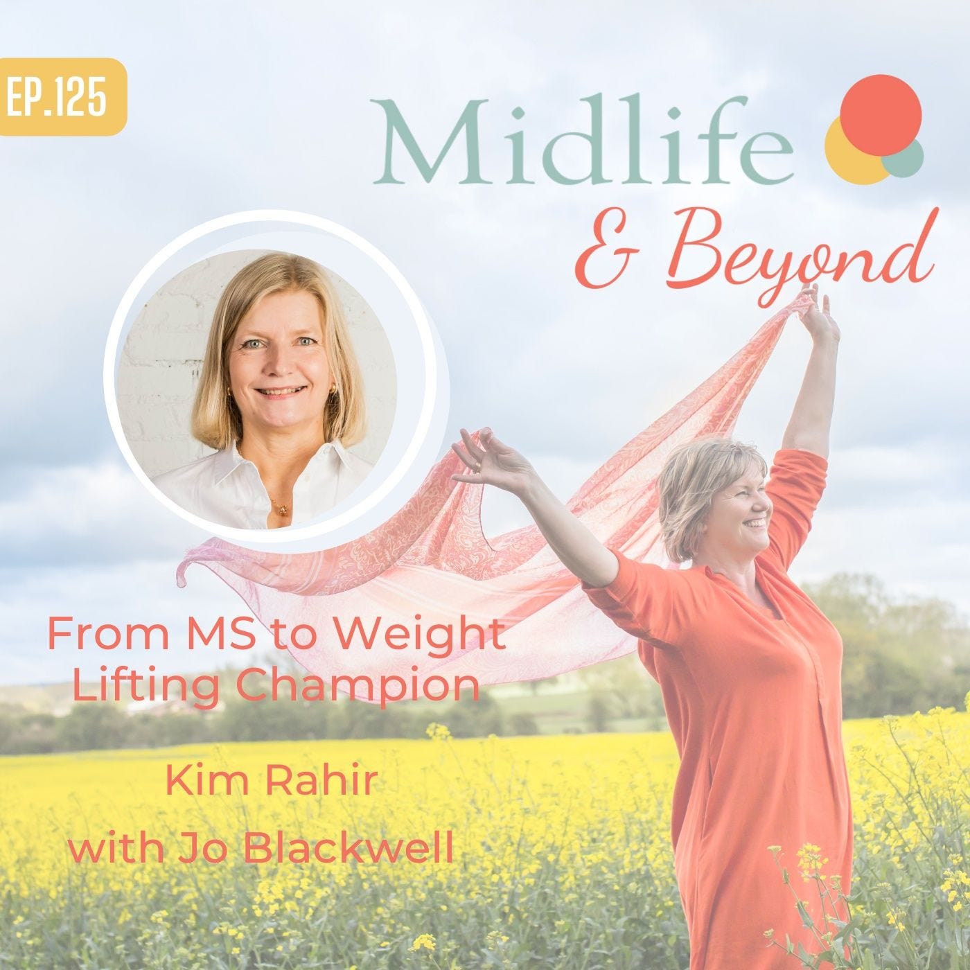 From MS to Weight Lifting Champion with Kim Rahir episode artwork