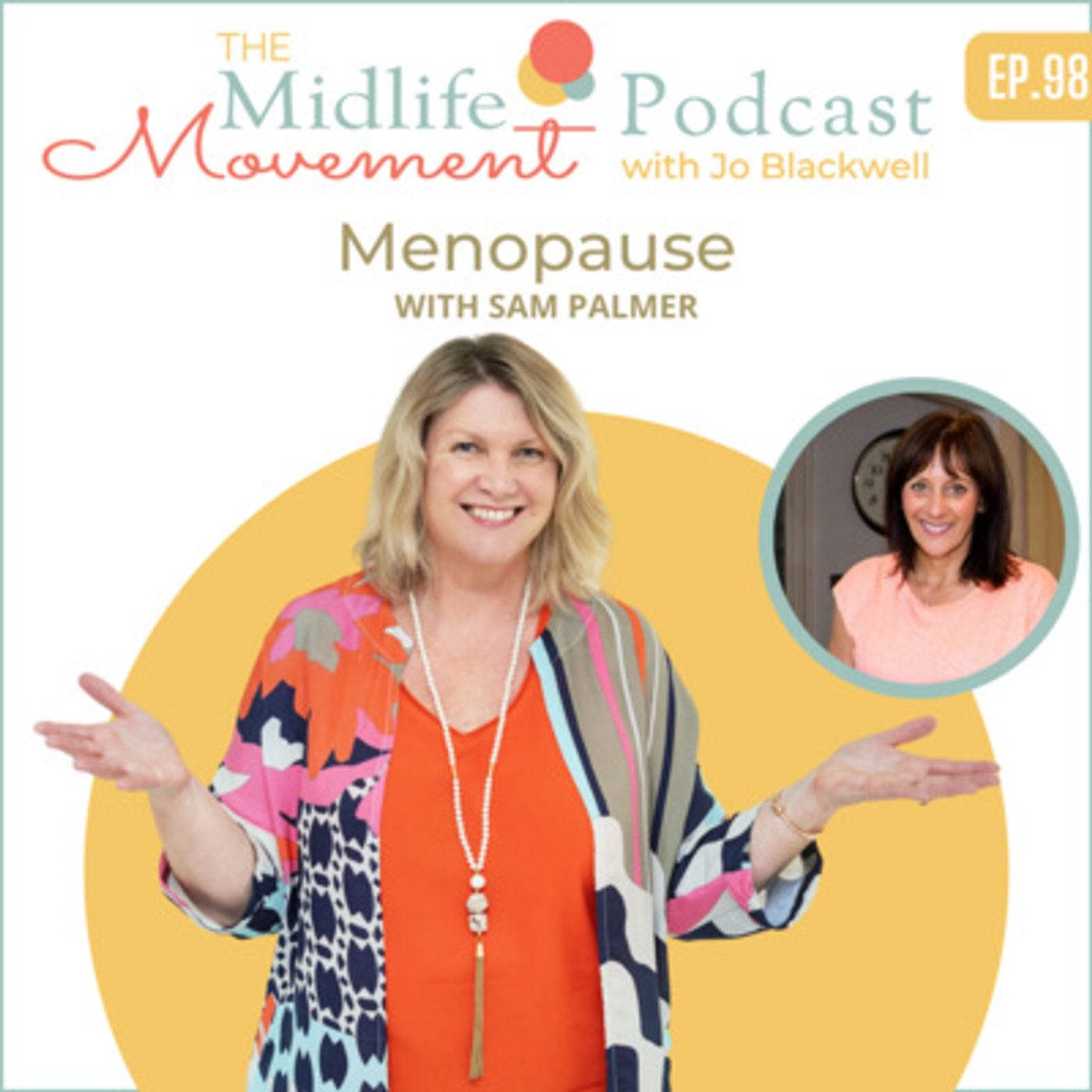 Let's Talk Menopause with Sam Palmer episode artwork
