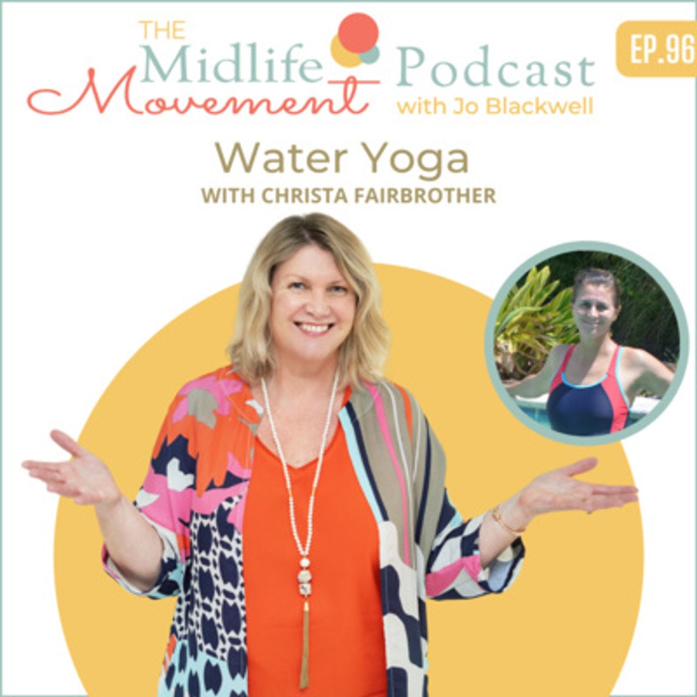 Aqua Yoga with Christa Fairbrother episode artwork