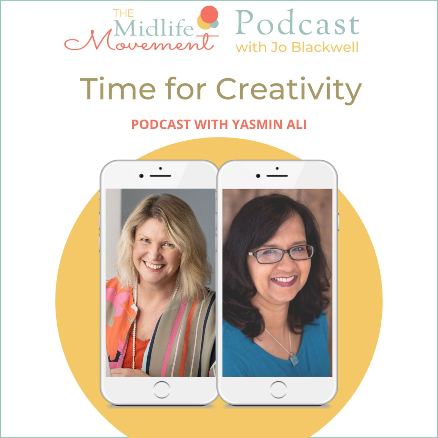 Time for Creativity with Yasmin Ali episode artwork