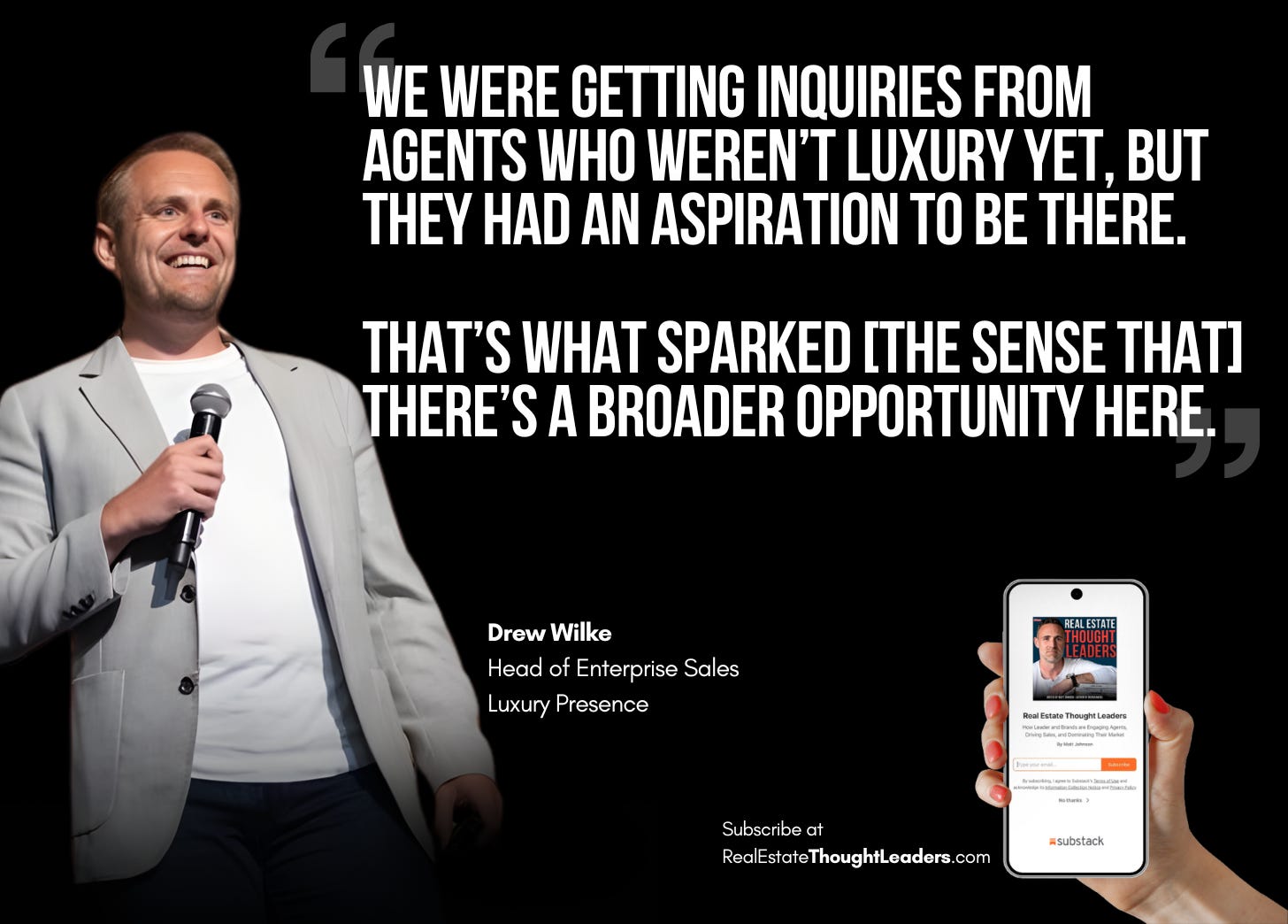Be the Brand that Agents Aspire to Work With w/Drew Wilke of Luxury Presence episode artwork