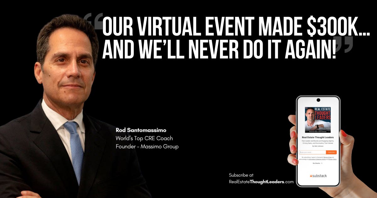 “Our Virtual Event Made $300K…and We’ll NEVER Do It Again” episode artwork