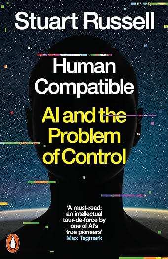 Human compatible by Stuart Russell: AI and the problem control episode artwork