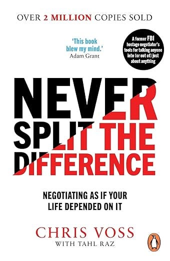 Never split the difference by Chris Voss: Negotiating as if your life depended on it episode artwork