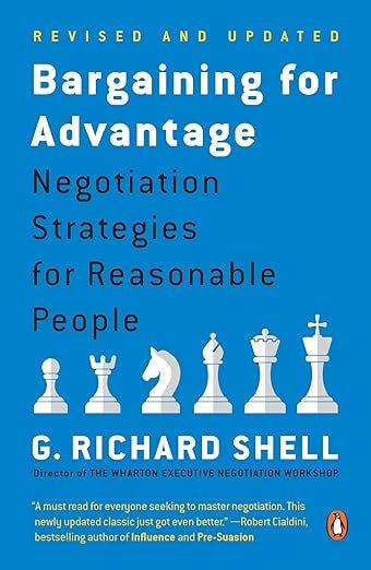 Bargaining for advantage by G. Richard Shell: Negotiation strategies for reasonable people episode artwork