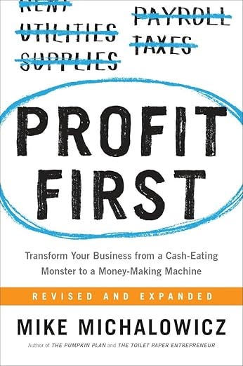 Profit first by Mike Michalowicz: Transform your business from a cash-eating monster to a money-making machine episode artwork