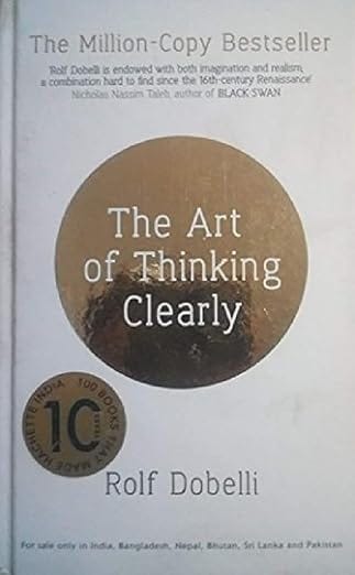 The art of thinking clearly by Rolf Dobelli: The secrets of perfect decision-making episode artwork