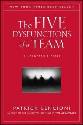 The five dysfunctions of a team by Patrick Lencioni: A leadership fable paperback book episode artwork