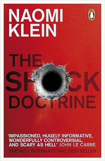 The shock doctrine by Naomi Klein: The rise of disaster capitalism episode artwork