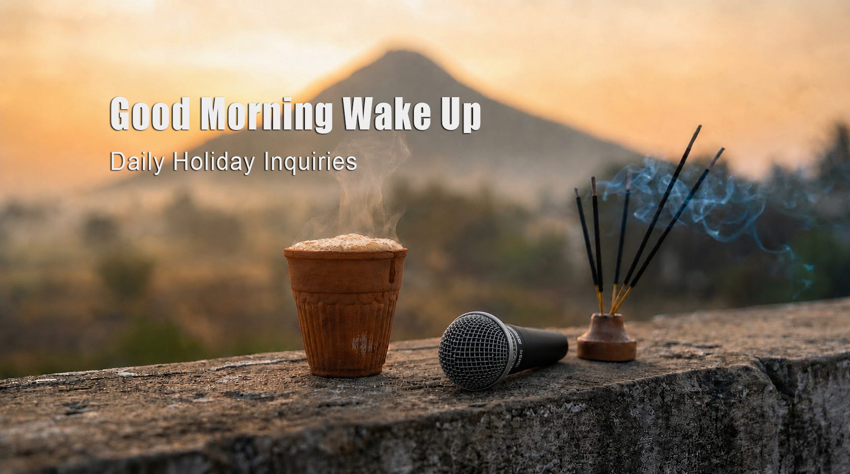 Good Morning Wake Up - Ep. 108 Be Still