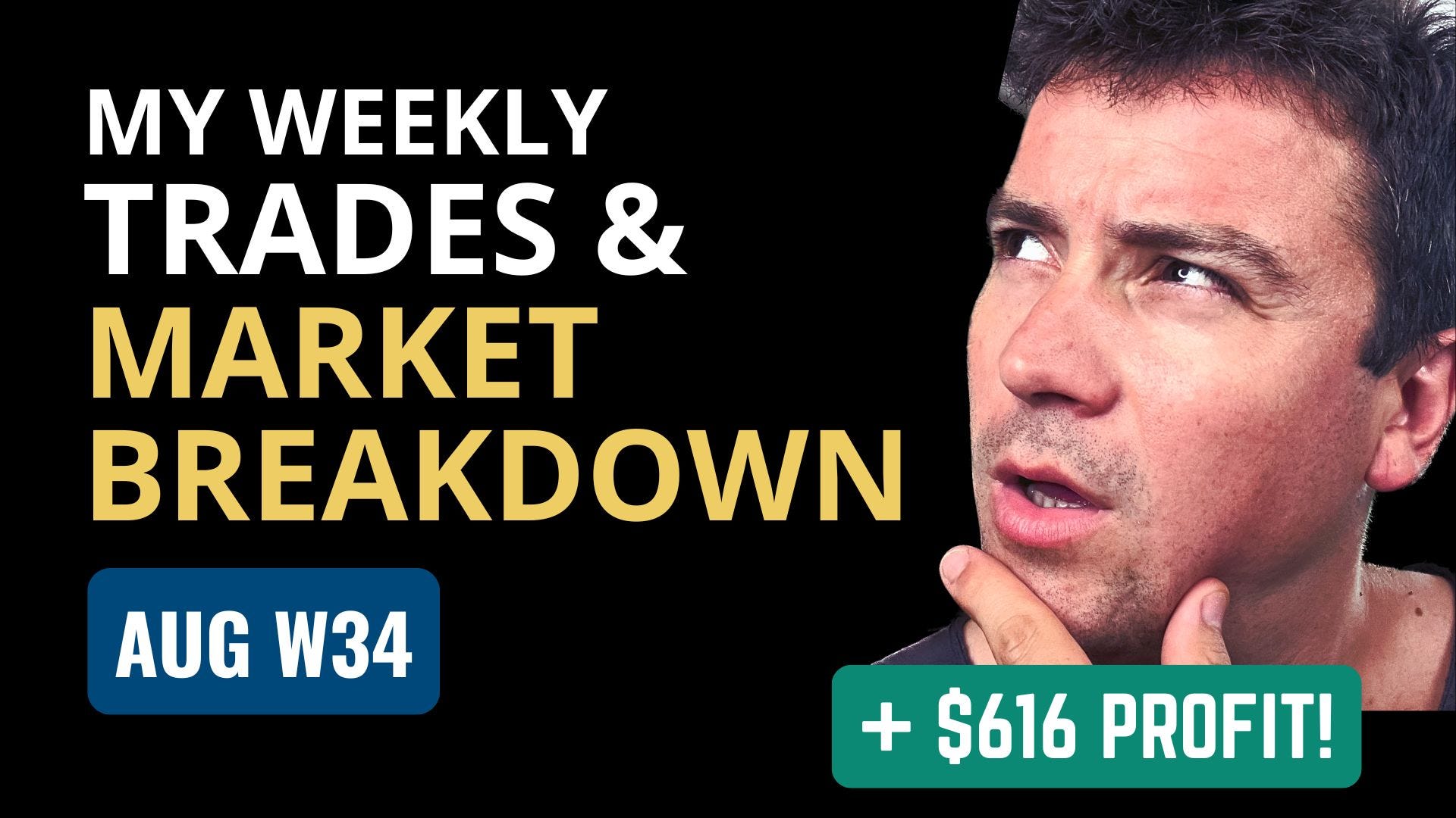 Weekly Market Recap & Trades (Aug 18–22, 2025)