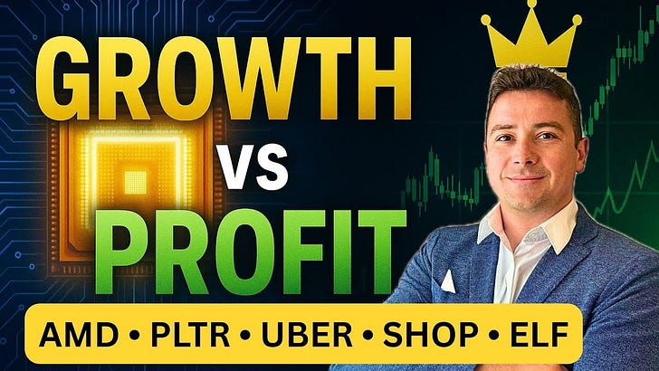 Growth is King, Profit is the Crown | AMD, SMCI, Palantir, Uber, Airbnb, Shopify & More | Weekly Market Recap