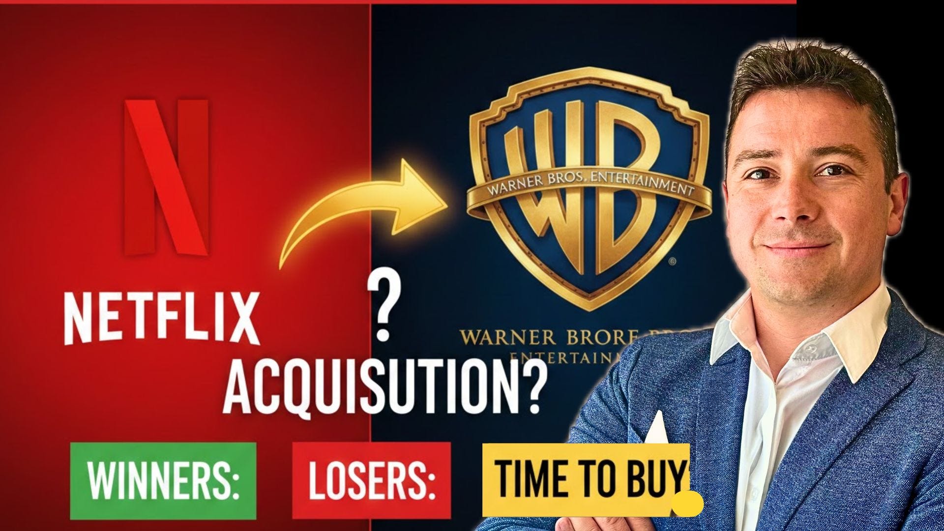 Netflix Buying Warner Bros. for $82.7B — Genius Power Move or $83B Disaster? Full Breakdown episode artwork