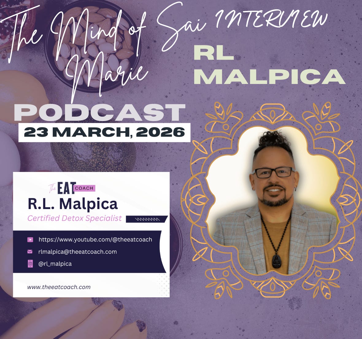 Beyond the Plate: R.L. Malpica on the Radical Act of Detoxification episode artwork