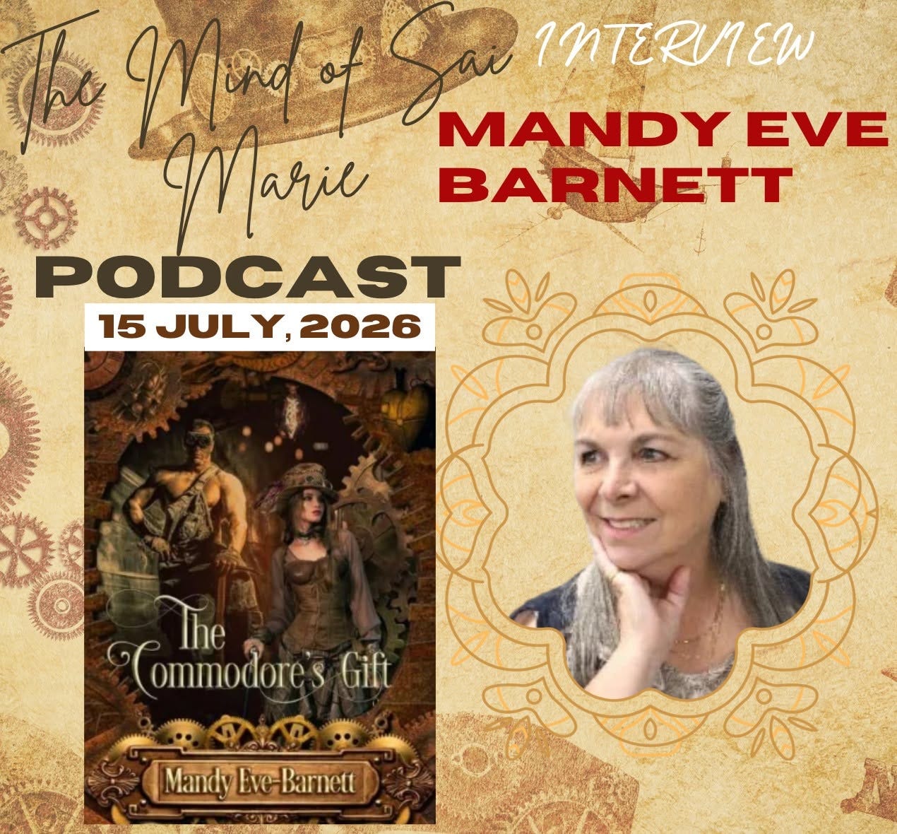 Steampunk Rebellion, Defying the Empire, and the Mechanics of Hope with Mandy Eve-Barnett episode artwork