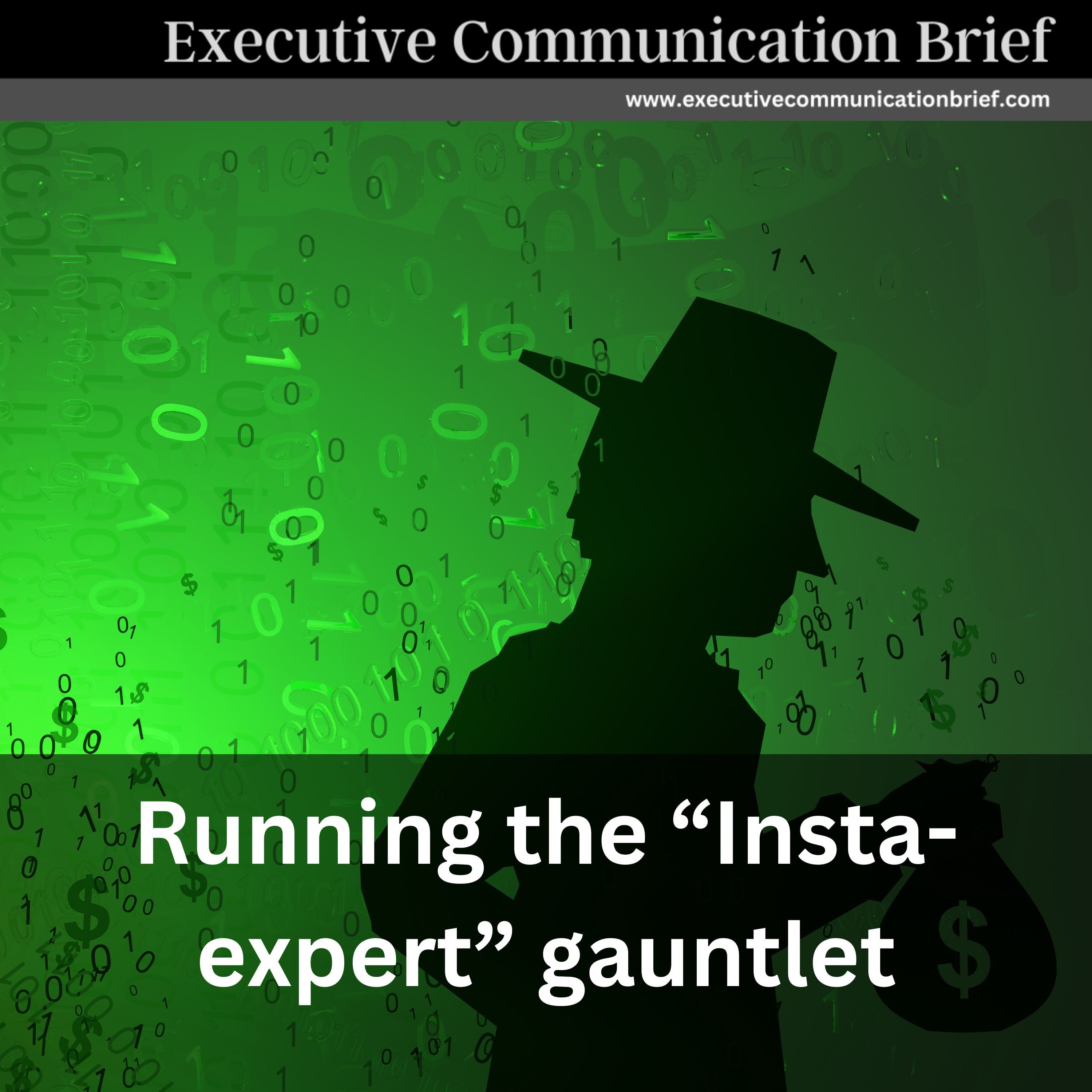 Running the Insta-Expert Gauntlet episode artwork